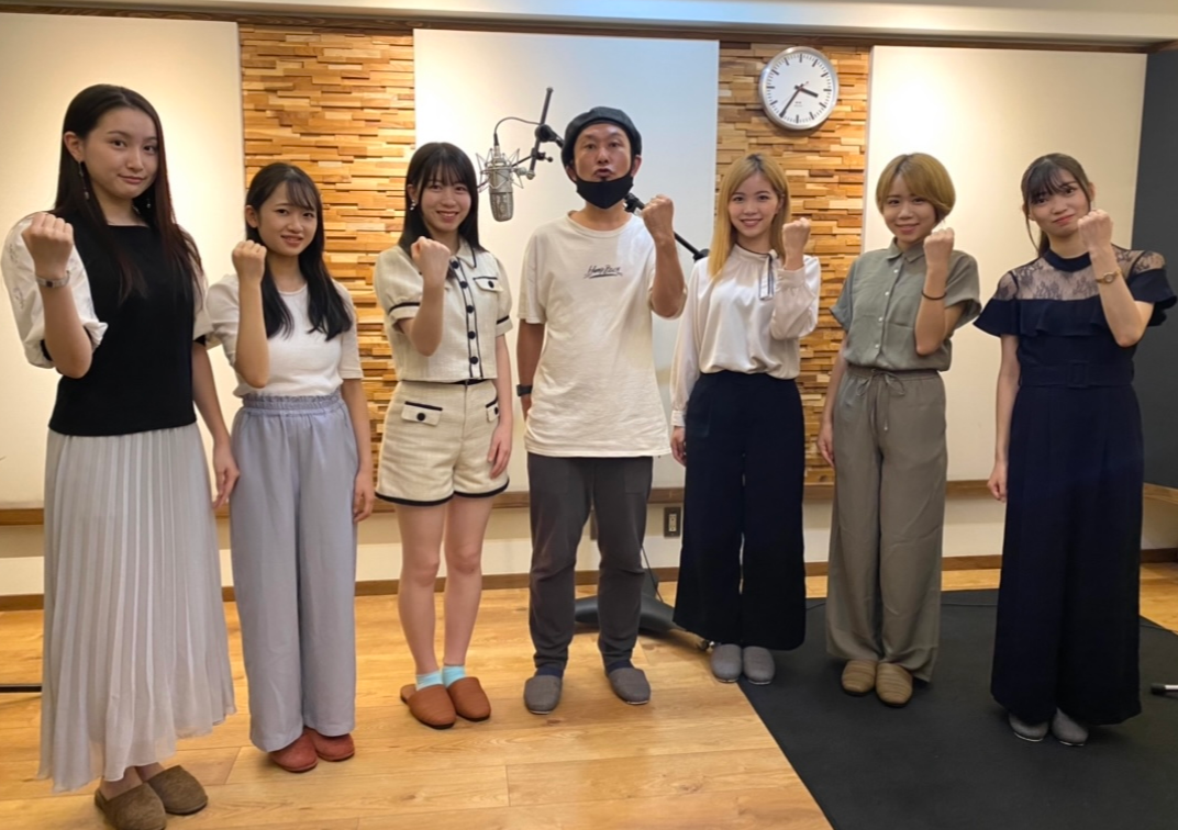 レコーディングを行ったコザック前田とKOBerrieS♪