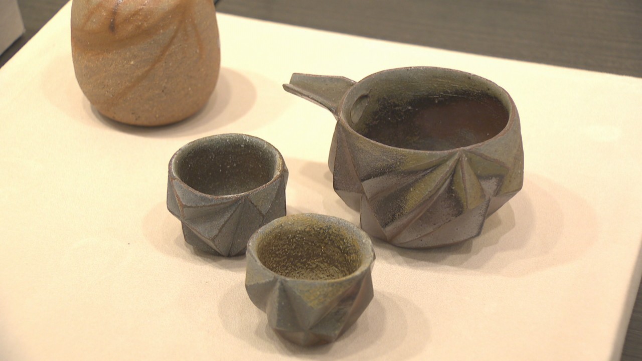 備前焼 人気作家伊勢崎晃一郎作 徳利 個展作品