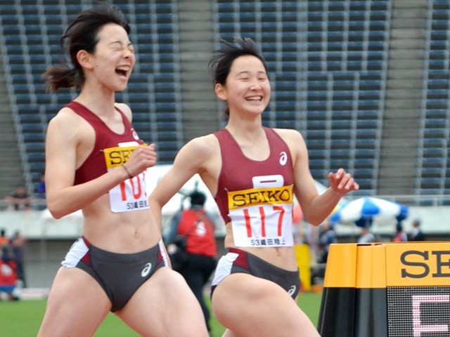 陸上 駅伝 立命館大の壱岐姉妹 夢は姉妹バトンパスでインカレv 4years 学生スポーツ