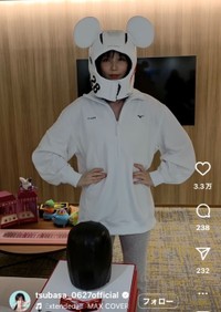 本田翼インスタグラム(@tsubasa_0627official)より