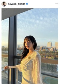 岡田紗佳のインスタグラム＠sayaka_okadaより