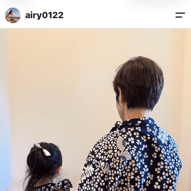 アイリ（@airy0122）さんのインスタグラムより