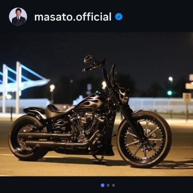 魔裟斗のインスタグラム＠masato.officialより
