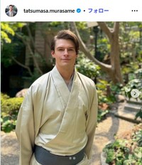 村雨辰剛のインスタグラム@tatsumasa.murasameより