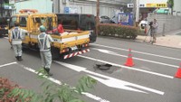 【速報】仙台・青葉区の国分町通で道路陥没　けが人無し　警察が規制中