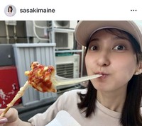 佐々木舞音アナウンサーのインスタグラム＠sasakimaineより