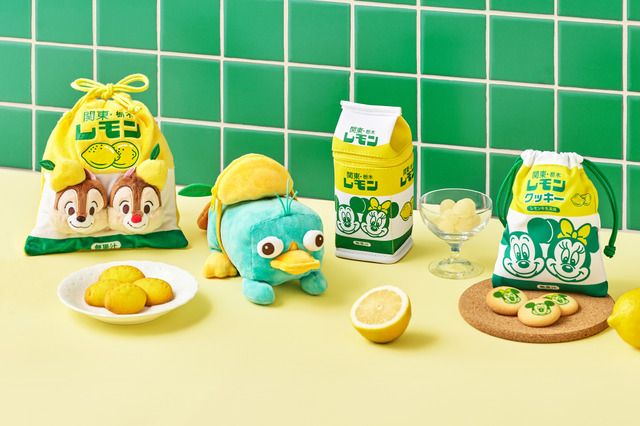 ミッキーマウス＆ミニーマウス、チップ＆デールをデザイン 栃木“レモン