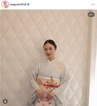 MEGUMIさんの公式インスタグラムから