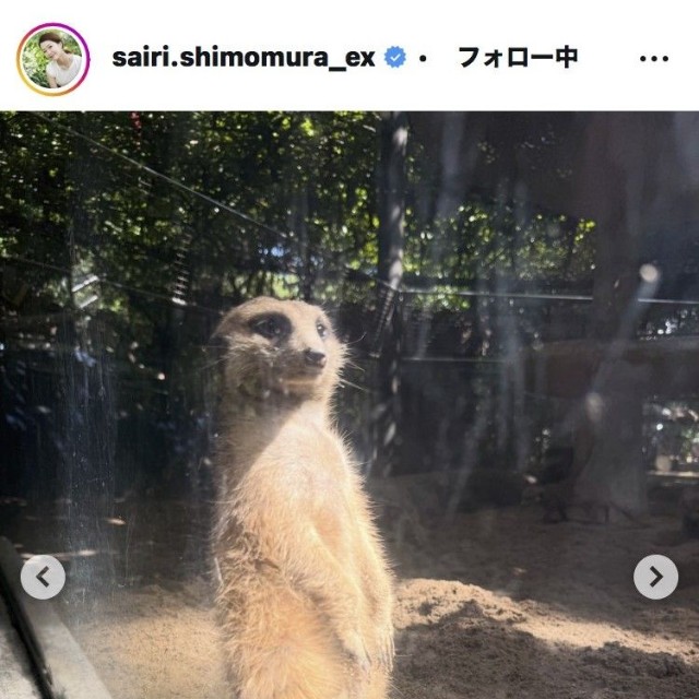 下村彩里アナウンサーのインスタグラム＠sairi.shimomura_exより
