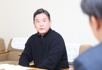 西宮市商店街市場連盟の實松洋輔常任理事