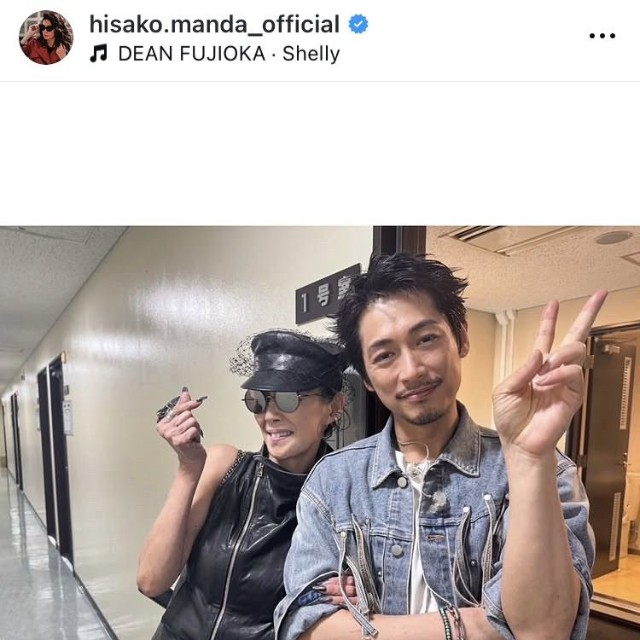 萬田久子インスタグラム＠hisako.manda_officialより