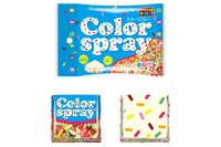 チロルチョコの「カラースプレー」1袋5個入り140円（税込参考価格・提供）