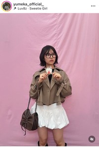 城夢叶のインスタグラム＠yumeka_official_より