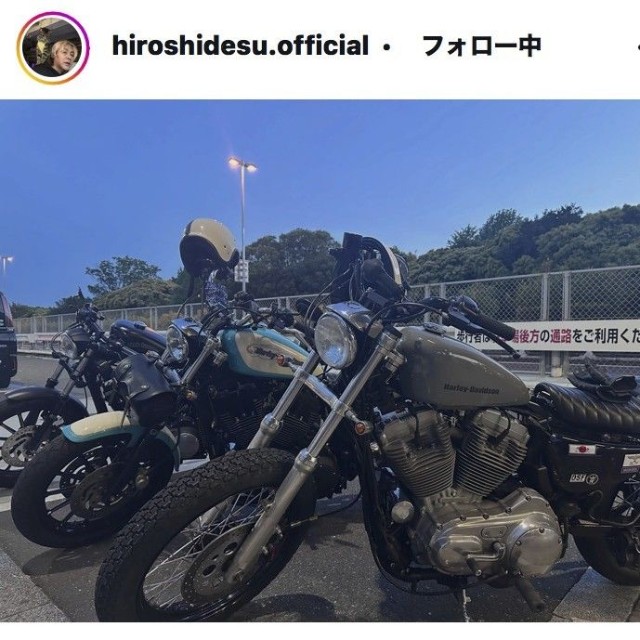 ヒロシのインスタグラム＠hiroshidesu.officialより