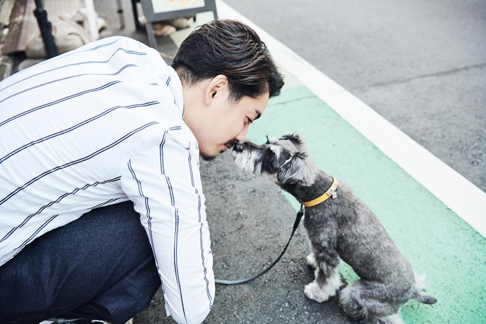 はじめましてのごあいさつ中