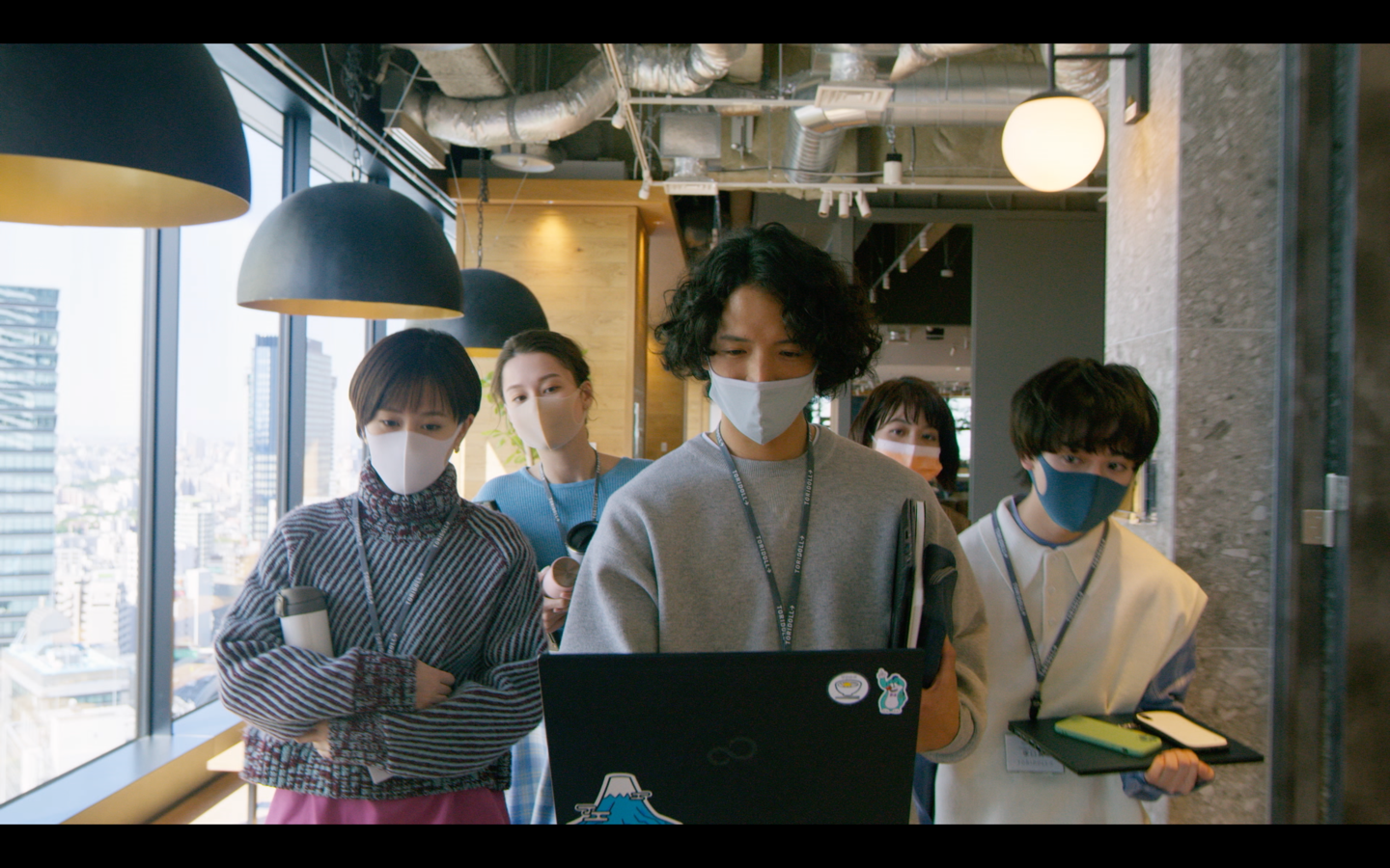 舞台はコロナ禍の日本（提供画像）