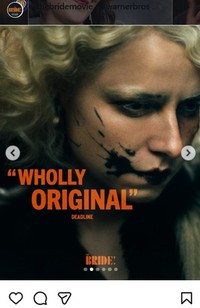 「ザ・ブライド！」のインスタグラム＠thebridemovieより