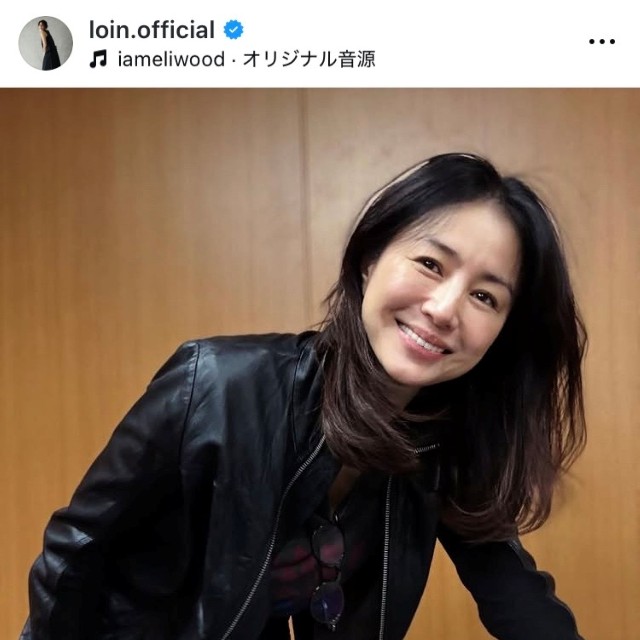 井川遥インスタグラム(@loin.official)より