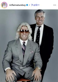 リック・フレアーのインスタグラム@ricflairnatureboyより