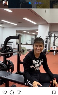 志穂美悦子のインスタグラム＠etsuko_shihomiより