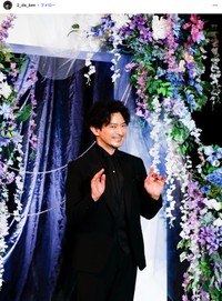 津田健次郎さん、30周年アニバーサリーディナーショーを開催（本人のインスタグラムから）