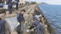 ごみ収集会社の社員が家族で「海ごみクリーン作戦」　香川