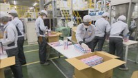 〈新型コロナ〉政府からの増産要請で24時間稼働…マスク製造工場が生産ライン公開　香川・観音寺市