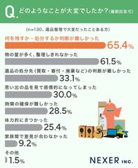 どのようなことが大変だったか