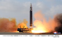 2022年11月18日、大陸間弾道ミサイル（ICBM）「火星17」の試射