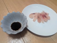 冷凍し寄生虫対策をしてから刺身で