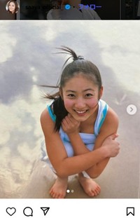 紗綾のインスタグラム＠saaya_official_より