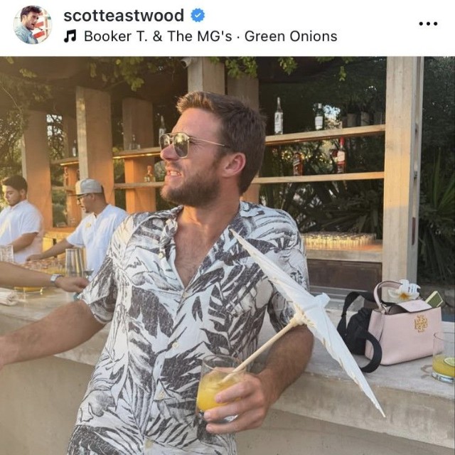 スコット・イーストウッドのインスタグラム＠scotteastwoodより