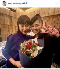 松田美由紀インスタグラム＠matsudamiyukiより