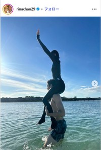 知念里奈のインスタグラム＠rinachan29より