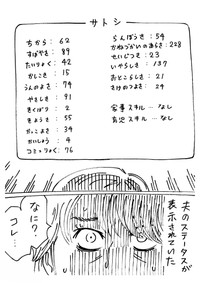 【漫画】『ダメ夫のステータスをムリヤリ矯正する話』1（横山了一さん提供）