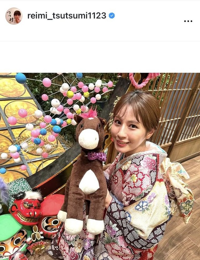 堤礼実アナウンサーのインスタグラム＠reimi_tsutsumi1123より