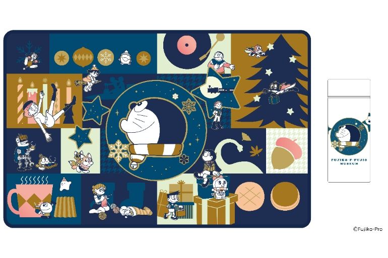 ドラえもんがクリスマス仕様におめかし！ 川崎市 藤子・F・不二雄