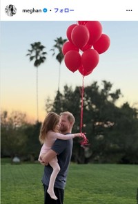 メーガン妃のインスタグラム＠meghanより