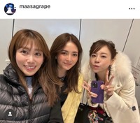 高橋真麻アナのインスタグラム（＠maasagrape）より