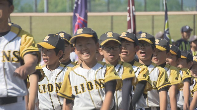 香川県全域の小学生が参加　軟式野球大会が開幕