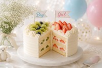 ジェンダーリビールケーキ　※この画像はイメージです（PixelMind_Tokyo/adobe.stock）