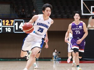 神奈川大の向奏瑠、“神大旋風”で異彩放つ　跳躍力を生かした豪快ダンクとリバウンド