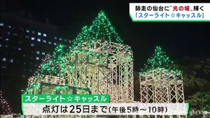 スターライト☆キャッスル点灯式　光のページェント関連イベント　仙台・勾当台公園