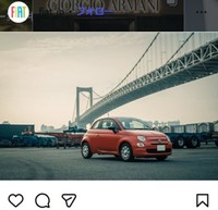 フィアットのインスタグラム＠fiat_jpより