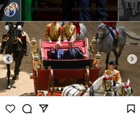 チャールズ国王のインスタグラム＠theroyalfamilyより