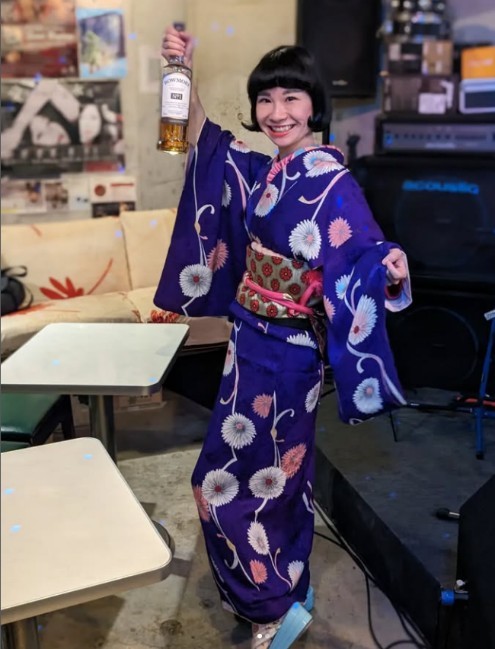 栁さんのインスタグラム（kaorin.kimono_to_whisky）より提供