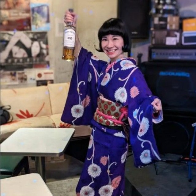 栁さんのインスタグラム（kaorin.kimono_to_whisky）より提供