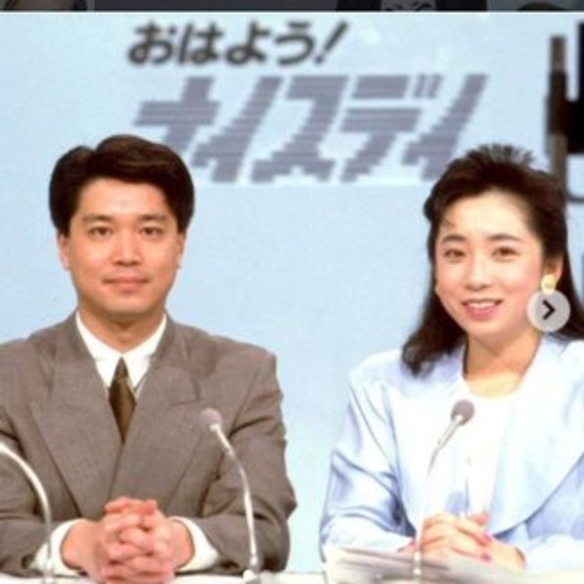 「おはよう！ナイスデイ」の向坂樹興アナ（左）と吉崎典子アナ＝吉崎典子アナのインスタグラム＠noriko.yoshizakiより
