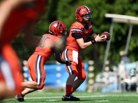 アメフト - 法政大学QB田邊悠人 関学戦で本格デビュー 「超高校級」が
