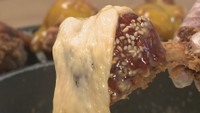 韓国料理店 チェゴ屋の「UFOフォンデュチキン」
